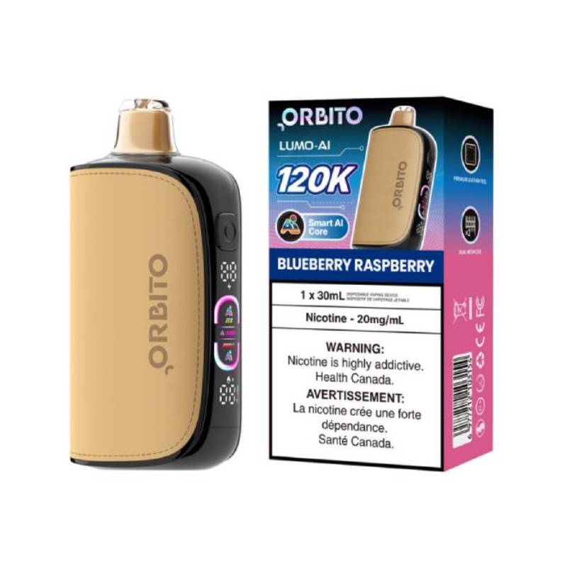 Orbito AI 120K - Blueberry Raspberry Disposable Vape