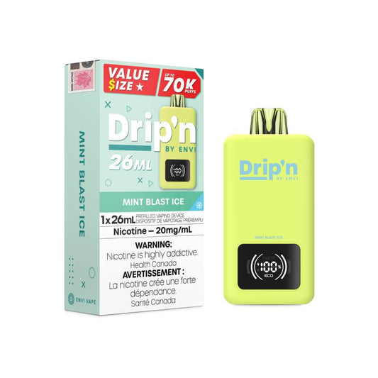 Drip'n 70K Disposable Vape - Mint Blast Ice