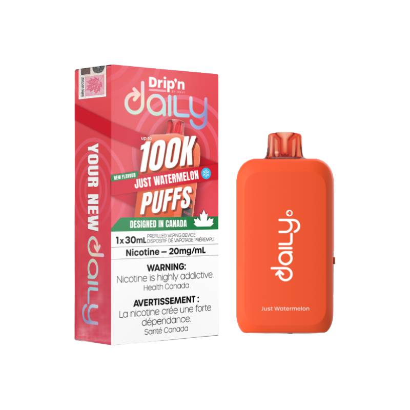 Drip'n - Daily 100K Just Watermelon Disposable Vape