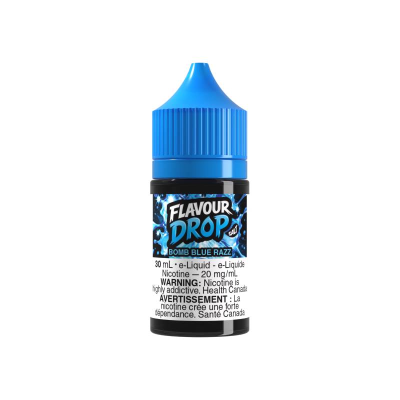 Flavour Drop - Bomb Blue Razz Vape Juice 30mL