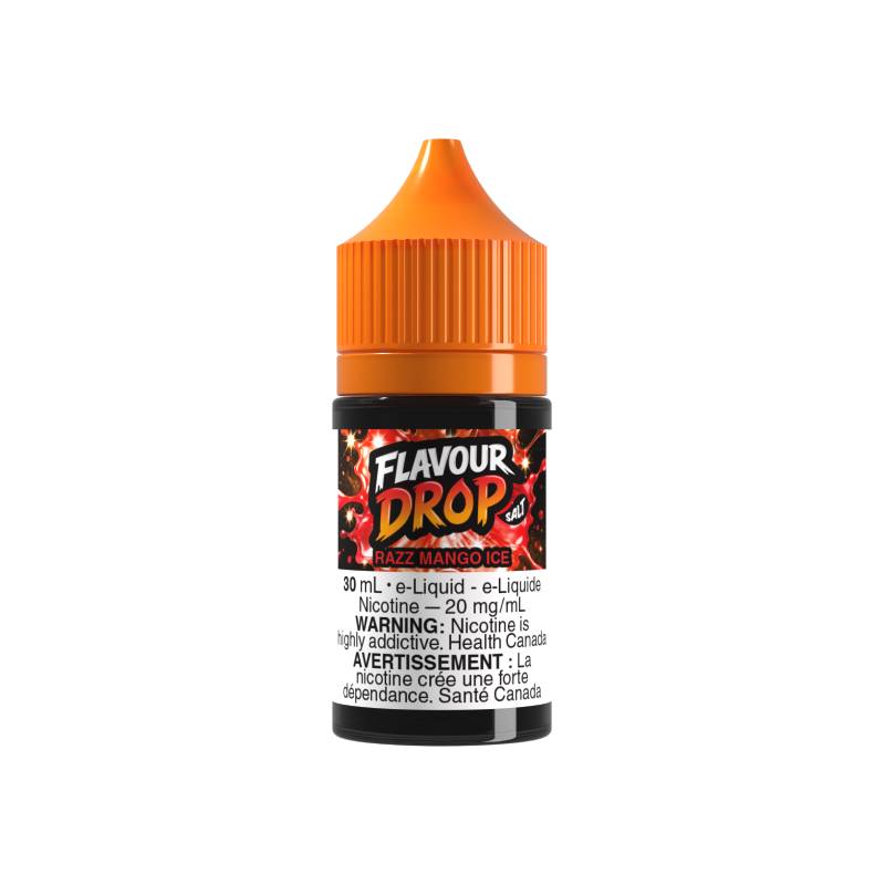 Flavour Drop - Razz Mango Ice Vape Juice 30mL