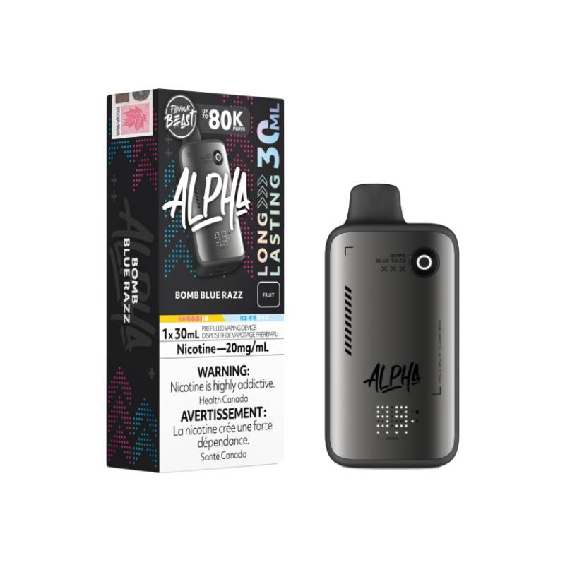 Flavour Beast - Alpha Bomb Blue Razz 80K Disposable Vape