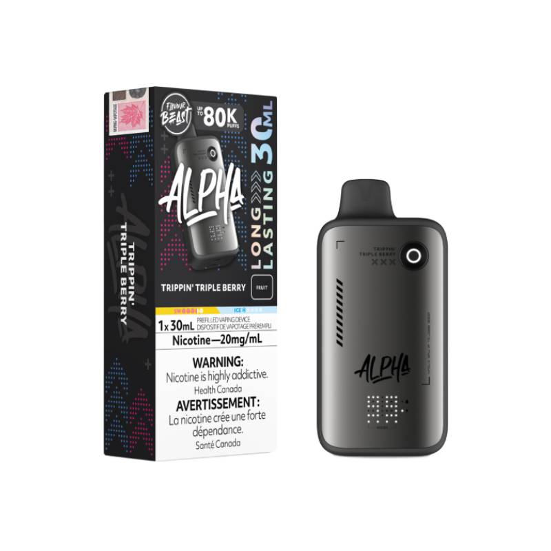 Flavour Beast - Alpha Trippin' Triple Berry 80K Disposable Vape