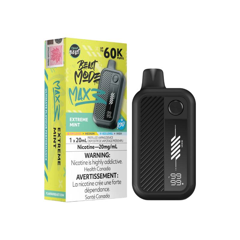 Flavour Beast - Beast Mode Max 3 60k Extreme Mint Iced