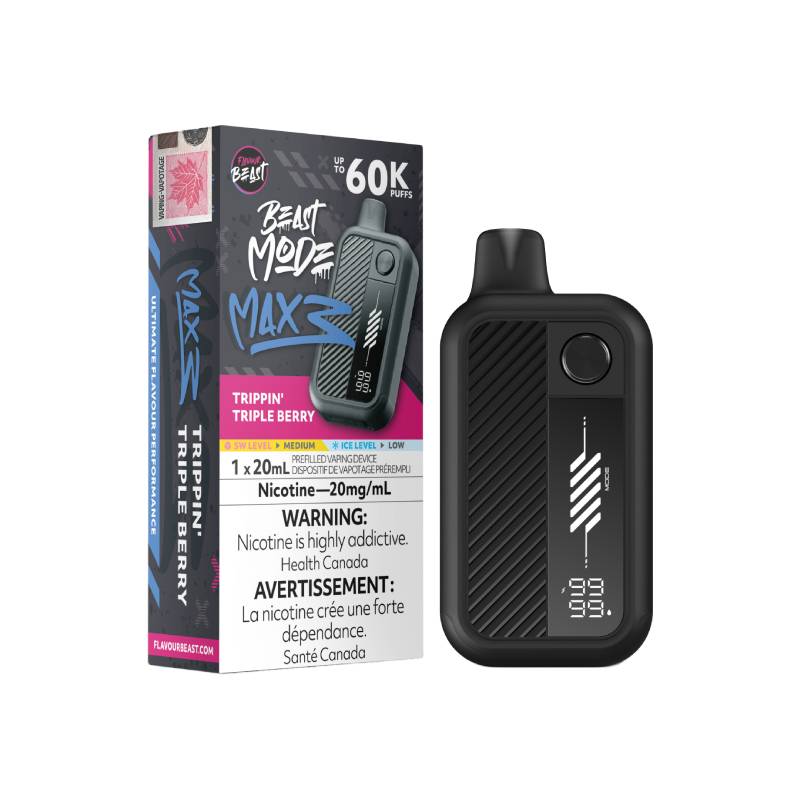 Flavour Beast - Beast Mode Max 3 60k Trippin’ Triple Berry