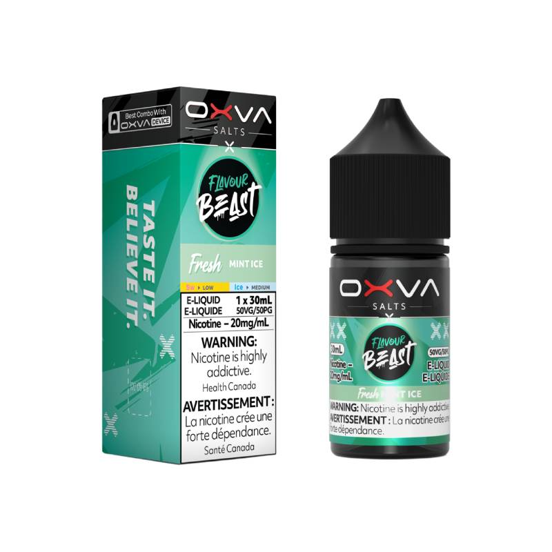 OXVA x Flavour Beast Salt Nic - Fresh Mint Ice