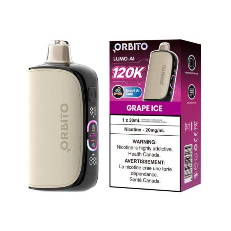 Orbito AI 120K - Grape Ice Disposable Vape