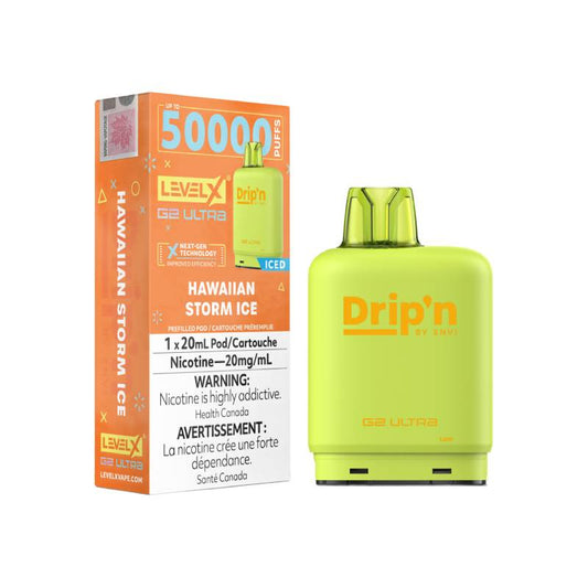 Drip'n Level X G2 Ultra 50K Pod - Hawaiian Storm Ice