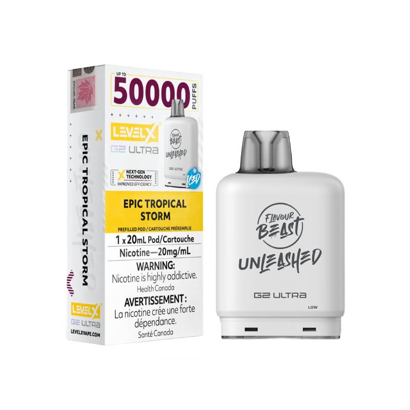 Level X Boost G2 Ultra 50K Disposable Pod Epic Tropical Storm
