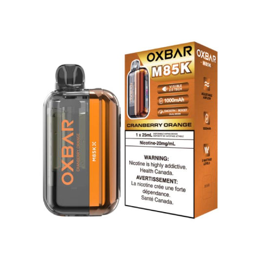 Oxbar M85K Disposable Vape Cranberry Orange 85K Puffs