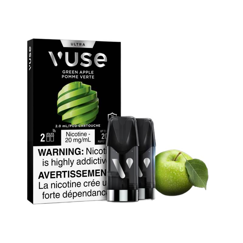 Vuse Ultra Pods (2/pk) - Green Apple