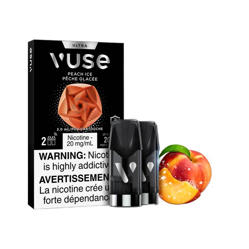 Vuse Ultra Pods (2/pk) - Peach Ice
