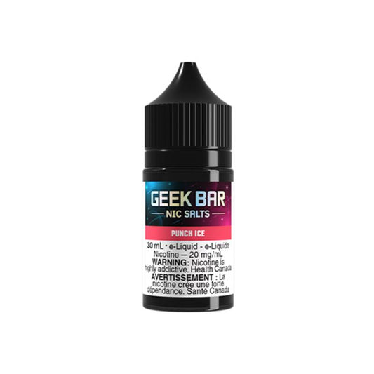 E-liquide Geek Bar 30 ml de nicotine salée - Punch Ice