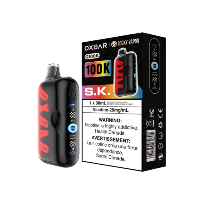 virtue disposable vape OxBar G100K
