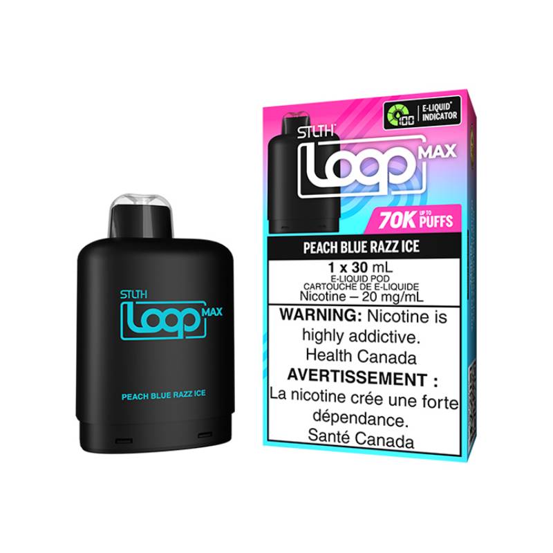 STLTH Loop Max 70K Pod - Peach Blue Razz