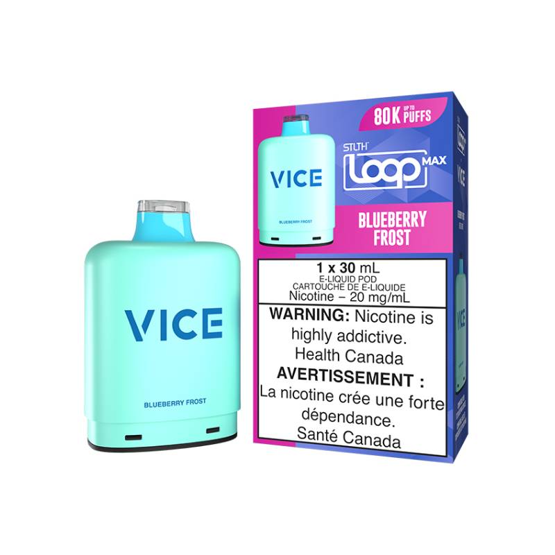 STLTH Loop Max x VICE 80K Pods - Myrtille Glacée