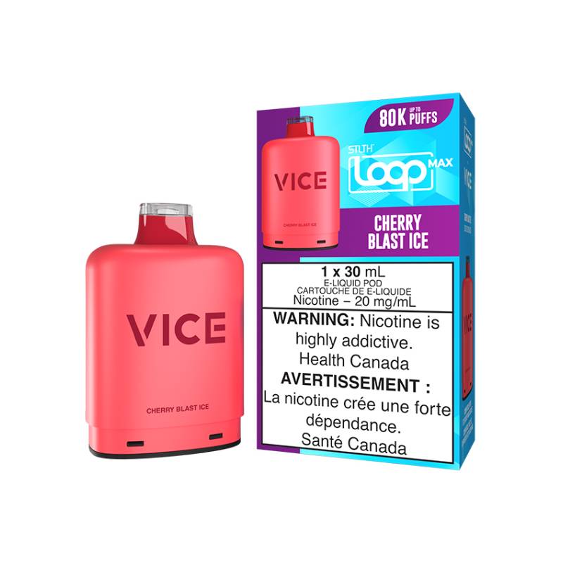 STLTH Loop Max x VICE 80K Pods - Cerise Explosive Glacée