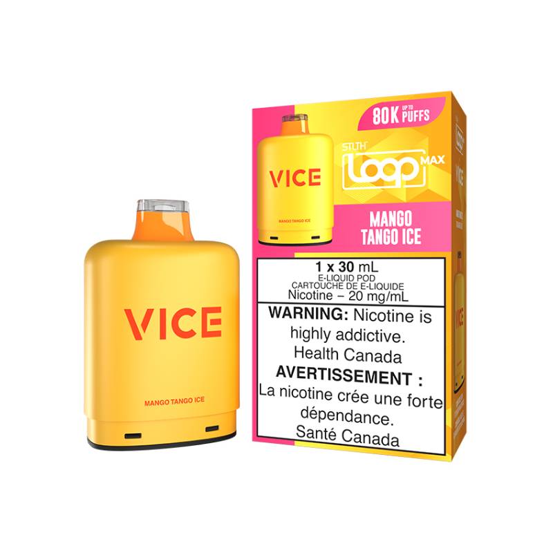 STLTH Loop Max x VICE 80K Pods - Mangue Tango Glacée