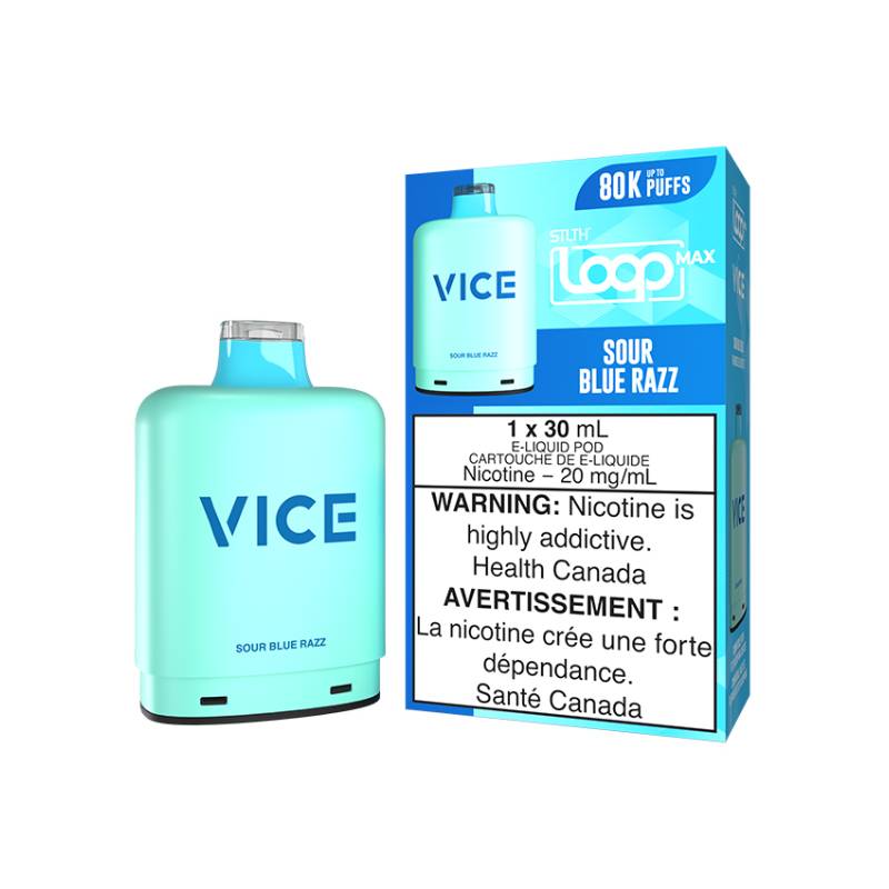 STLTH Loop Max x VICE 80K Pods - Framboise Bleue Acide
