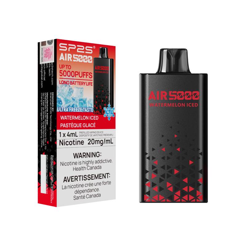 SP2S AIR 5000 - Watermelon Iced Disposable Vape