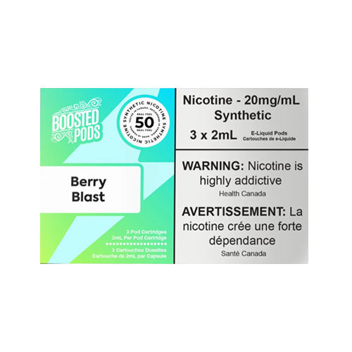 Dosettes STLTH boostées - Berry Extreme Explosion, synthétique 50 MG