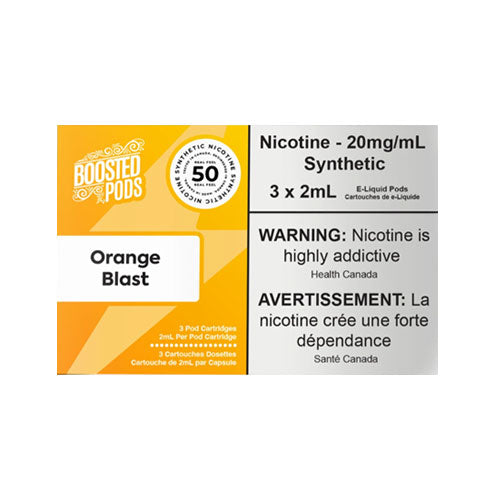 Pods compatibles avec Orange Blast Stlth boostés