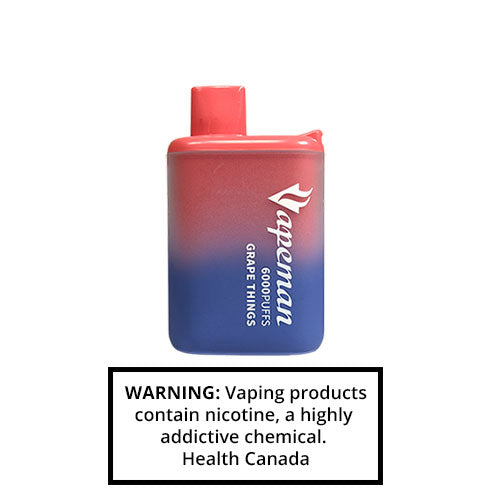 Vapeman Vape jetable 6000 bouffées (15 saveurs)