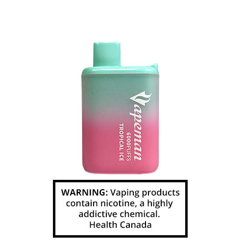 Vapeman Vape jetable 6000 bouffées (15 saveurs)