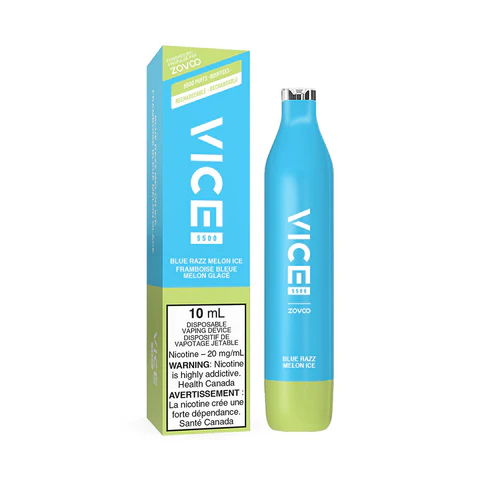 Vice Vape 5500 Blue Razz Melon Ice