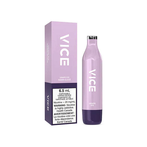 Vape jetable Vice 2500 Grape Ice