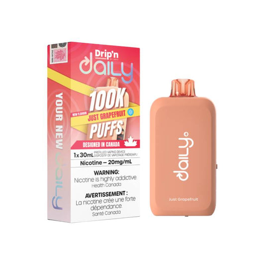 Drip'n - Daily 100K Just Grapefruit Disposable Vape