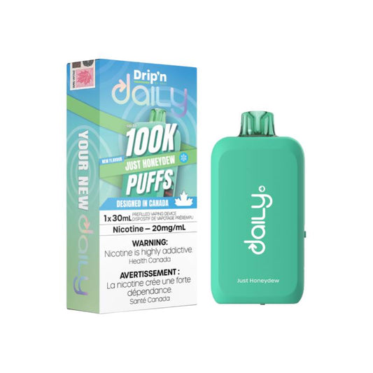 Drip'n - Daily 100K Just Honeydew Disposable Vape