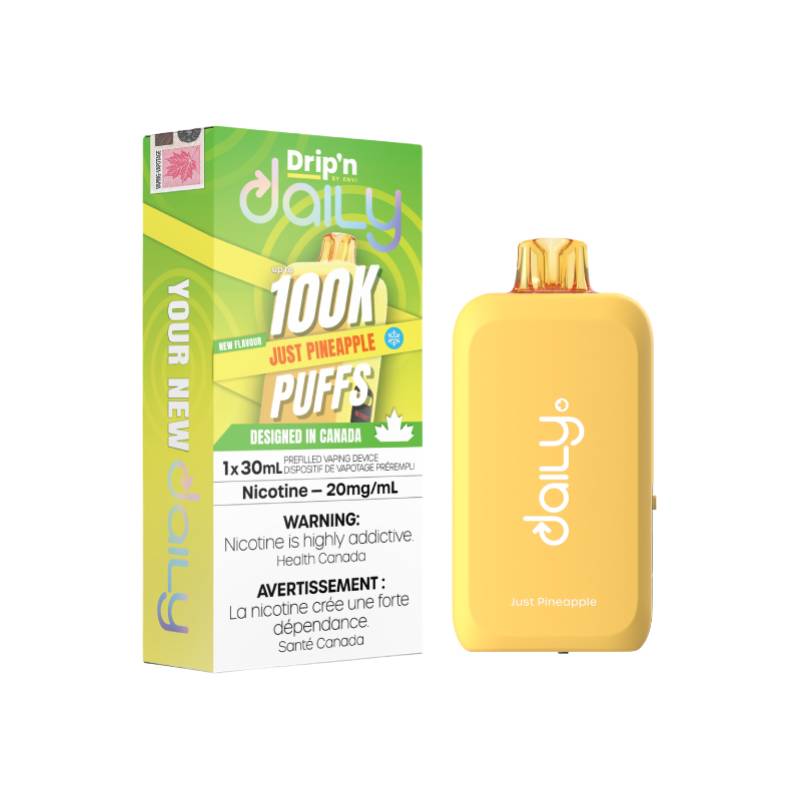 Drip'n - Daily 100K Just Pineapple Disposable Vape