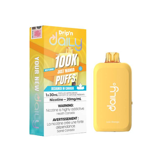 Drip'n - Daily 100K Just Mango Disposable Vape