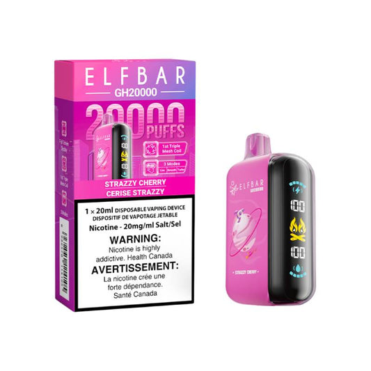 Elf Bar GH20000 Disposable Vape Strazzy Cherry