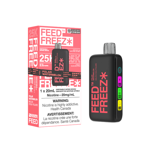 FEED Freezie 25K Jetable - Pastèque Polaire, 20ML