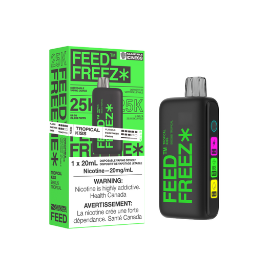 FEED Freezie 25K Jetable - Tropical Kiss, 20ML