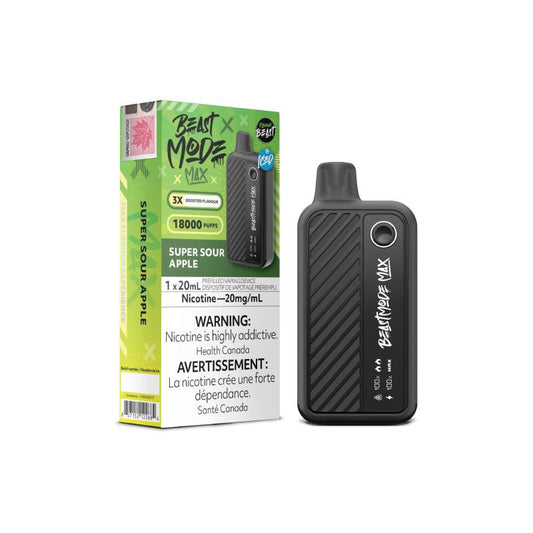 Flavour Beast Mode Max 18k Disposable Vape Super Sour Apple