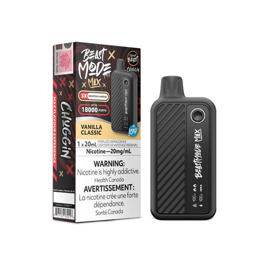 Flavour Beast Mode Max 18k Disposable Vape Vanilla Classic