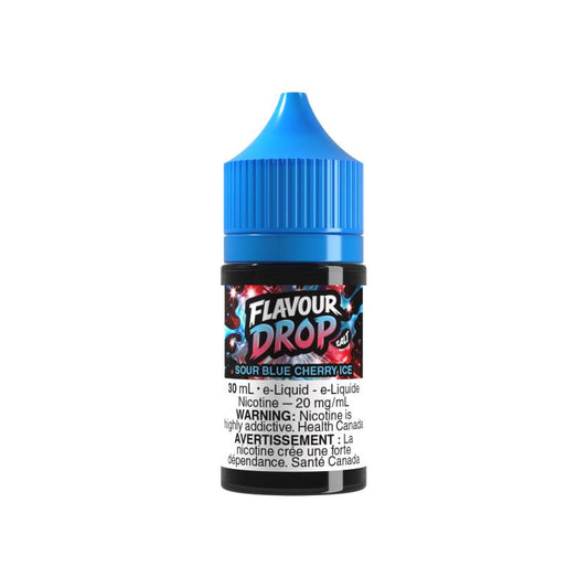 Flavour Drop - Sour Blue Cherry Ice Vape Juice 30mL