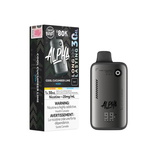 Flavour Beast - Alpha Cool Cucumber Lime 80K Disposable Vape
