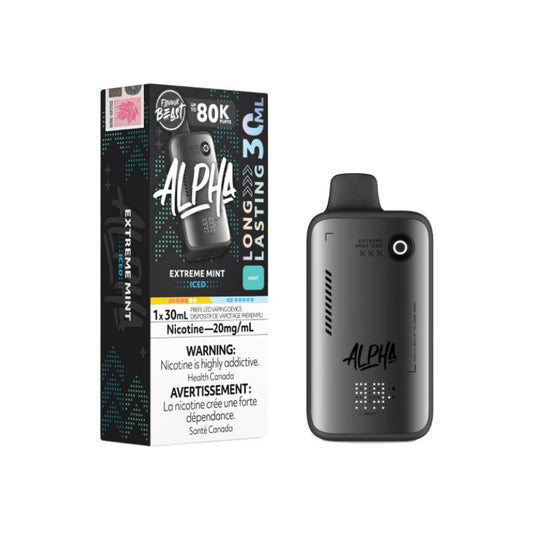 Flavour Beast - Alpha Extreme Mint Iced 80K Disposable Vape