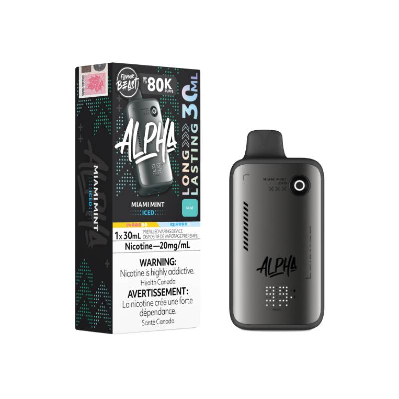 Flavour Beast - Alpha Miami Mint 80K Disposable Vape