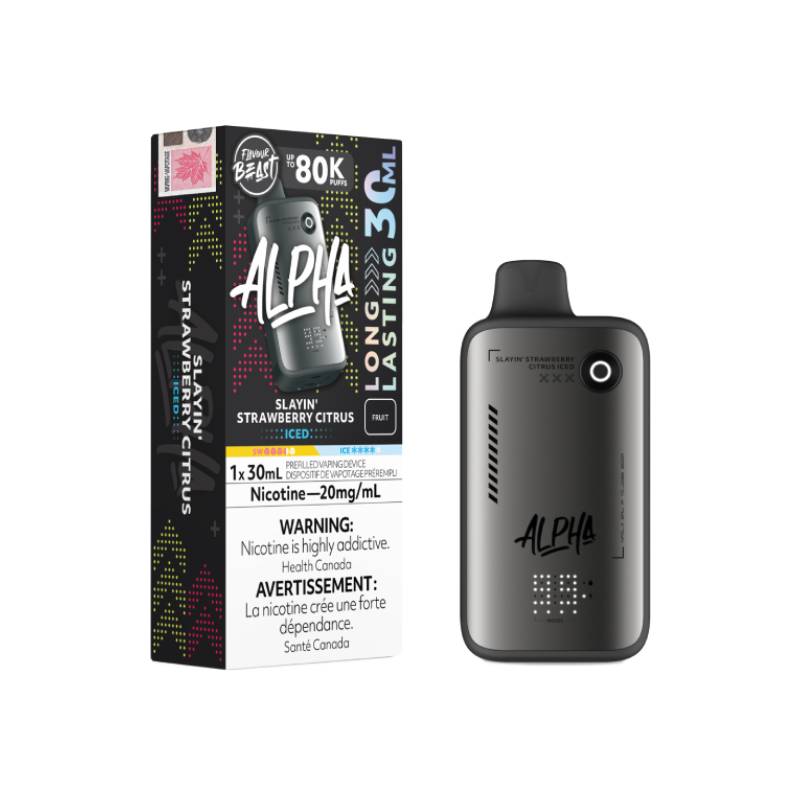 Flavour Beast - Alpha Slayin' Strawberry Citrus 80K Disposable Vape