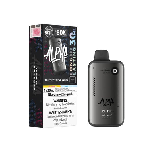 Flavour Beast - Alpha Trippin' Triple Berry 80K Disposable Vape