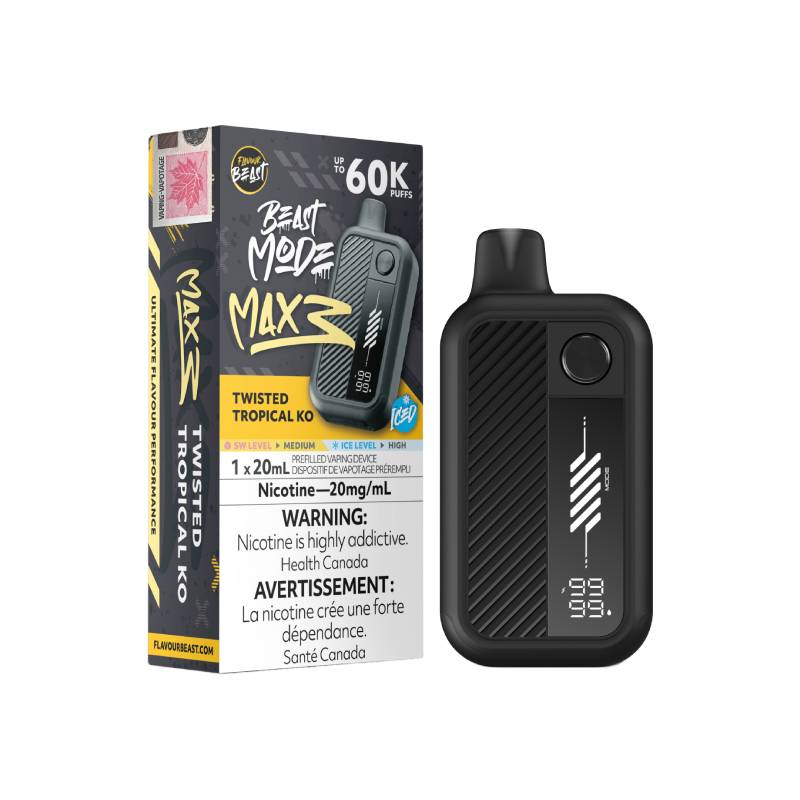 Flavour Beast - Beast Mode Max 3 60k Twisted Tropical KO Iced