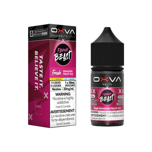 OXVA x Flavour Beast Salt Nic - Fresh Dragon Fruit Ice