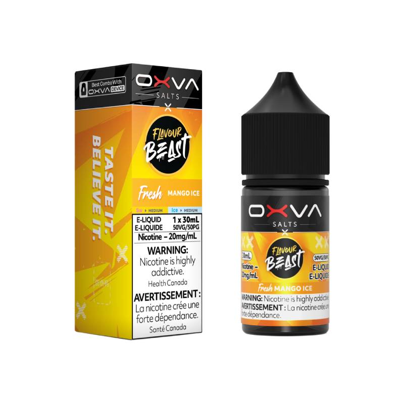 OXVA x Flavour Beast Salt Nic - Fresh Mango Ice
