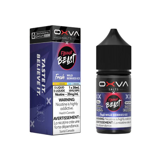 OXVA x Flavour Beast Salt Nic - Fresh Wild Berries Ice