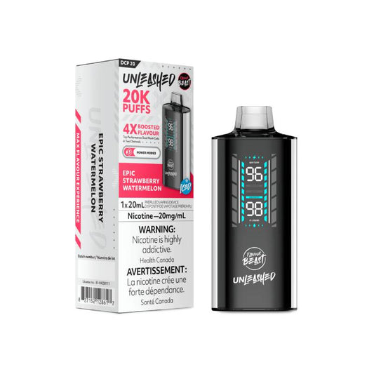 Flavour Beast DCP 20K disposable vape in Epic Strawberry Watermelon flavour